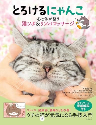 とろけるにゃんこ 心と体が整う猫ツボ&リンパマッサージ
